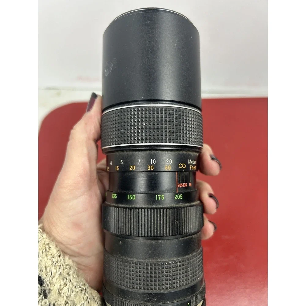 Montgomery Ward Camera Lens 67-584 Auto Zoom 1:38 f=85~205mm No Case Cover Japan